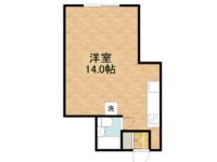 賃貸 コーポ登野城 1階 間取り図