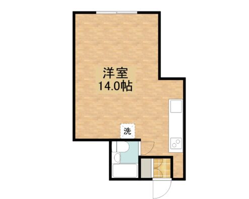 コーポ登野城 103 間取り図