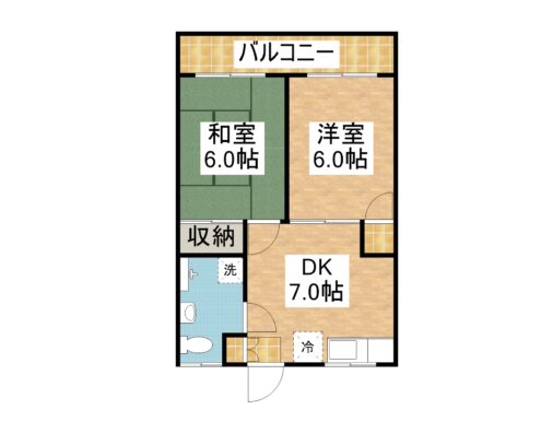 パークヒルズ 301 間取り図