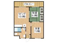 賃貸 サザンリッチ先嶋 3階 間取り図