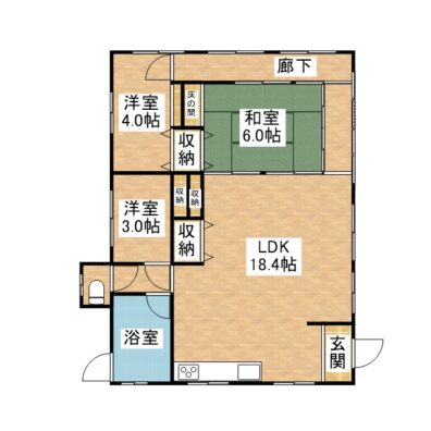 Retro House SHOWA 間取り図