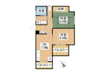 賃貸 キャスルとぅばらー 3階 間取り図