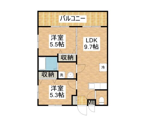 リゾートマンションサンシャインビューテラス 301 間取り図