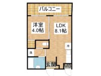 賃貸 リゾートマンションサンシャインビューテラス 2階 間取り図