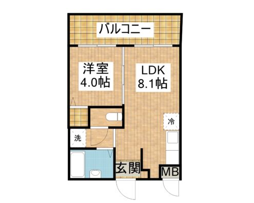 リゾートマンションサンシャインビューテラス 205 間取り図