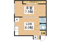 西ビル 間取り図