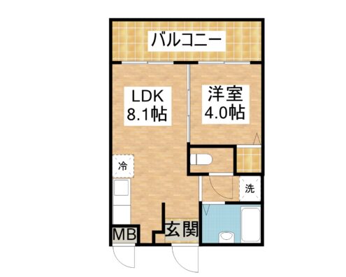 リゾートマンションサンシャインビューテラス 403 間取り図
