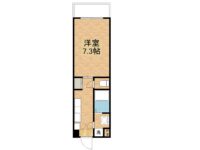 賃貸 サザンベルⅡ 2階 間取り図