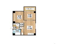 賃貸 グランマンション明央 2階 間取り図