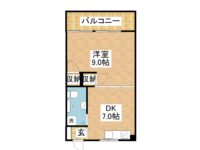 Mansion TAKEHAⅠ 間取り図