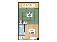 Mansion TAKEHAⅠ 間取り図
