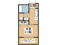 賃貸 プランドール 3階 間取り図