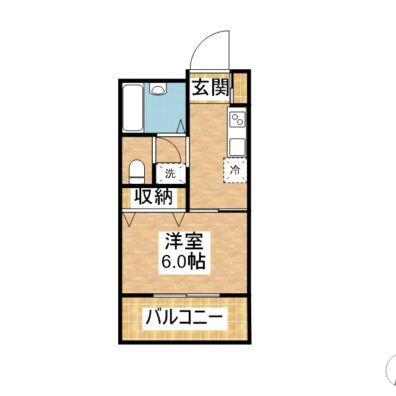 プランドール 306 間取り図