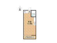 賃貸 CORAL VISTA 1階 間取り図