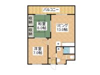 サザンリッチ先嶋 間取り図